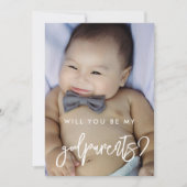 Contemporain moderne Godparent proposition carte p (Devant)