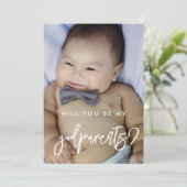 Contemporain moderne Godparent proposition carte p (Debout devant)