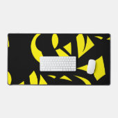 Contemporain Moderne Jaune / Noir (Clavier et souris)