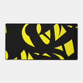 Contemporain Moderne Jaune / Noir (Recto)
