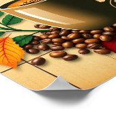 Contemporary Café Wall  Poster (Hoek)