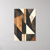 Contemporary Geometric Harmony Canvas Afdruk (Voorkant)