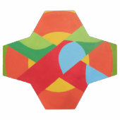 Contemporary Linear Line Soccer Ball (Plat)