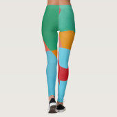 Contemporary Multi-Color Active Leggings (Dos)
