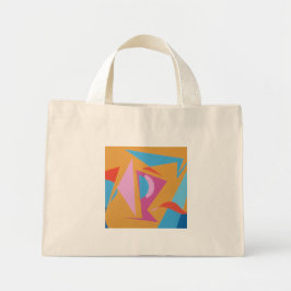 Contemporary Pink Martini Mini Tote