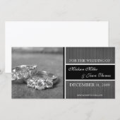 Contemporary Save the Date Annonce (Devant / Derrière)