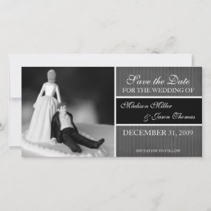 Contemporary Save the Date Annonce