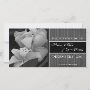 Contemporary Save the Date Annonce