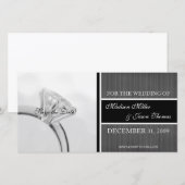 Contemporary Save the Date Annonce (Devant / Derrière)