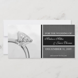 Contemporary Save the Date Annonce