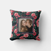 Contemporary Sentimental Wedding Throw Pillow   Kussen (Voorkant)