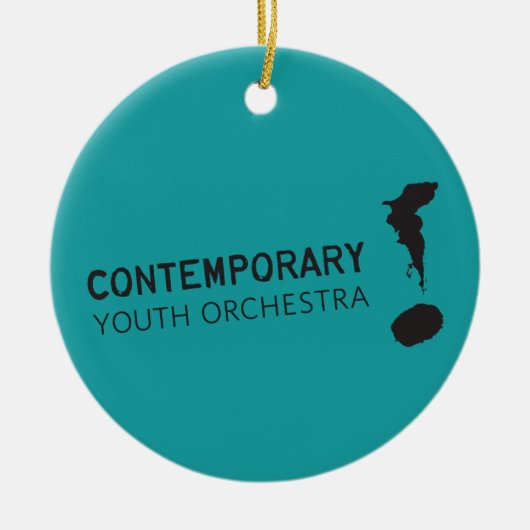 Contemporary Youth Orchestra Clarinet Ornament (Voorkant)