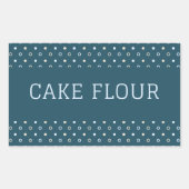 Conteneur en étiquette de la cuisine (Devant)