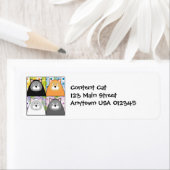 Content CAT-adreslabel Etiket (Insitu)