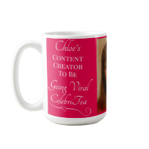 Content Creator om te gaan virale CelebriTea Mok