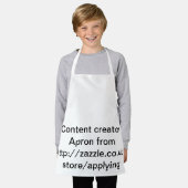 Content creator schort (Gedragen)