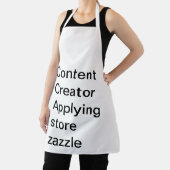 Content creator-schort schort (Insitu)