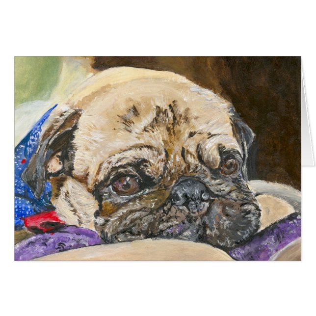 Content Pug art (Voorkant Horizontaal)