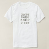 Contentmaker t-shirt (Design voorkant)