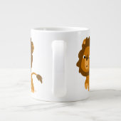 Contenu du dessin mignon Lion Jumbo Mug (Dos)