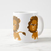 Contenu du dessin mignon Lion Jumbo Mug (Devant droit)