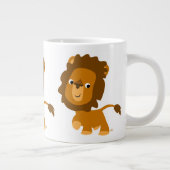 Contenu du dessin mignon Lion Jumbo Mug (Droite)