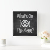 Contenu du menu Horloge murale (Maison)
