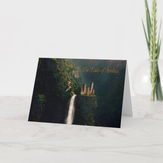 Contes des cartes de voeux d'Ambia (Devant)