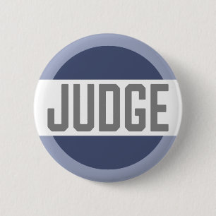 Contest rechter Mock Trial Badge Ronde Button 5,7 Cm