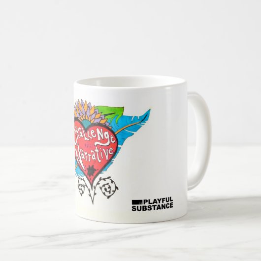 Contestez la tasse narrative (Devant droit)