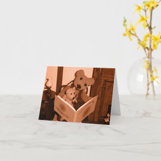 Conteur - carte pour notes (Fleur jaune)