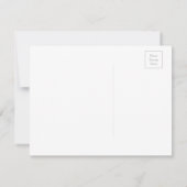 Continent of America Old Map Card (Achterkant)