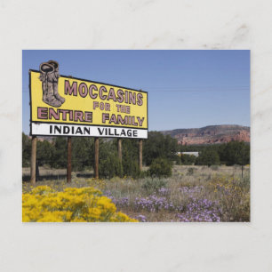 Continentaal verdeel, New Mexico, Route 66 Briefkaart