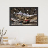 Continental Airlines DC3 Poster (Keuken)