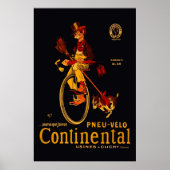 Continental Bicycle Reédition 36 x 24 Poster (Devant)
