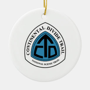 Continental Di Trail Sign, VS Keramisch Ornament
