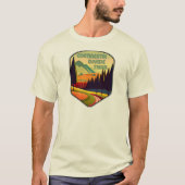 Continental Divide Trail Colors T-shirt (Voorkant)