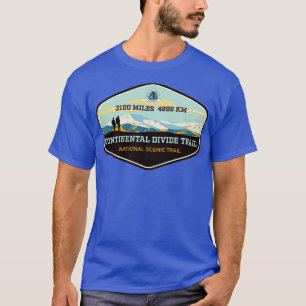 Continental Divide Trail New Mexico Colorado Wyomi T-shirt