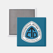 Continental Divide Trail Sign Usa  Magneet (Voorkant / Achterkant)