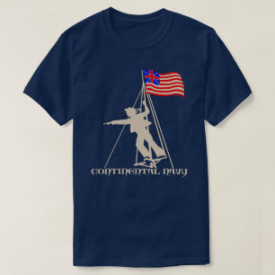 CONTINENTAL NAVY T-SHIRT