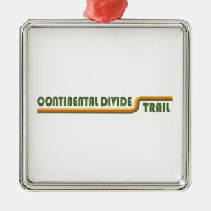 Continentale splitsing metalen ornament