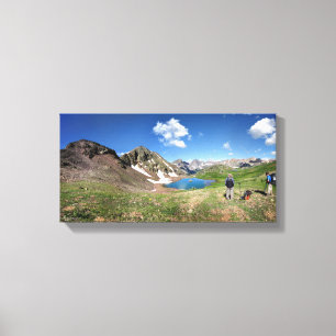 Continentale splitsing Weminuche Wilderness Colora Canvas Afdruk