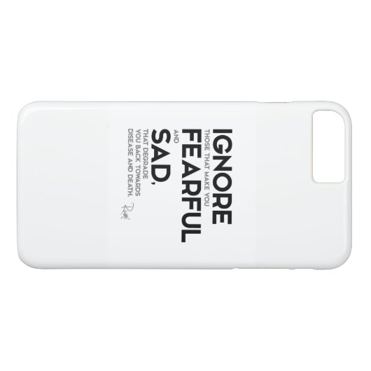 CONTINGENTEN: Rumi: Negeer angstig en droevig Case-Mate iPhone Case (Achterkant (Horizontaal))