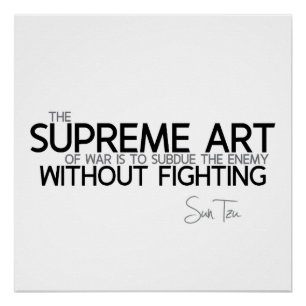 CONTINGENTEN: Sun Tzu - Opperste kunst Perfect Poster