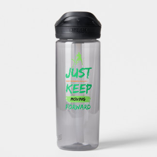 Continuer à aller de l'avant Sport Bouteille d'eau