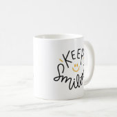 Continuer à sourire Mug (Devant droit)