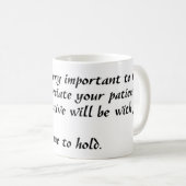 Continuer À Tenir La Mug (Devant droit)