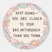 Continuer à utiliser des autocollants (Devant)