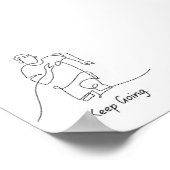 Continuer - Poster Motivationnel (Coin)