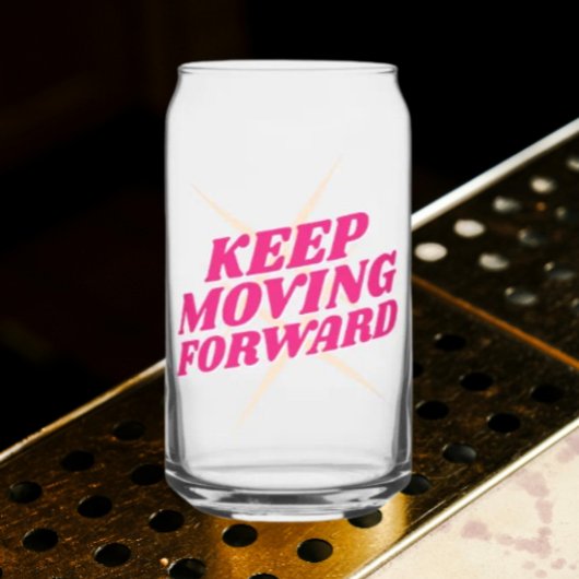 Continuez à avancer - Verre de motivation
